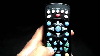 CONFIGURACION CONTROL GDCT860 FUNCIONES BÁSICAS TV Y DECODIFICADOR [upl. by Carlynn]