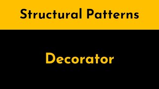 The Decorator Pattern Explained and Implemented in Java  Structural Design Patterns  Geekific [upl. by Drarig]