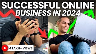 HOW to start an ONLINE BUSINESS in 2024 for BEGINNERS  Ankur Warikoo Hindi [upl. by Eimat]