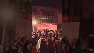 hookah bar remix ll girls dance 😇 viral college performance [upl. by Bobina]