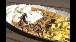 File Stroganoff Recept Beef Stroganoff Recipe  Sašina kuhinja [upl. by Nibbs]