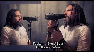 Taciturn  Stone Sour  Guillermo CarSan Cover [upl. by Anthea]