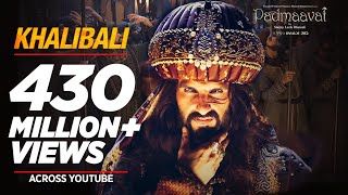 Padmaavat Khalibali  Ranveer Singh  Deepika Padukone  Shahid Kapoor  Shivam Pathak [upl. by Bertha]