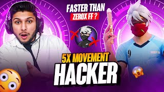 5X Movement Hacker in NG 🥵  Faster Than Zerox FF ⚡️ [upl. by Asilehs714]