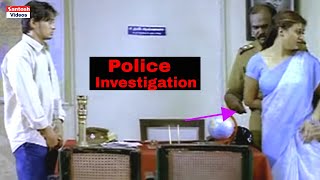 Police Investigation About Her Husband  Madan Mohini Movie Scenes [upl. by Rigdon]