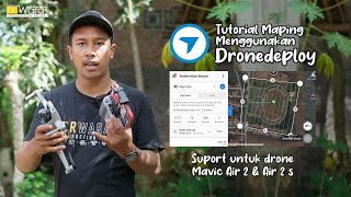 Tutorial Maping Menggunakan Mavic Air 2 Dengan Aplikasi Dronedeploy [upl. by Recor]