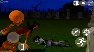 The Ultimate Duel Franklin vs The Sinister Street Ghost in Indian Bike Driving 3D Gameplay [upl. by Arodoeht]