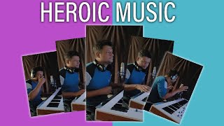 Heroic Music 🔥  Musical Rowdy 🎹 musicproducer makingmusic [upl. by Abeh803]