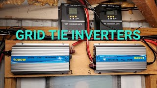 My two grid tie inverters came in and how to Simply install them [upl. by Ahsinrats628]