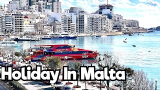 HOLIDAY IN MALTA IN FEBRUARY [upl. by Finnigan528]