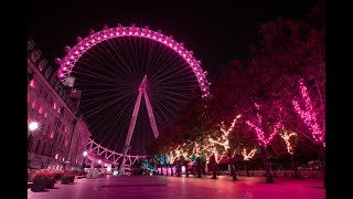 LONDONS MOST MAGICAL CHRISTMAS LIGHTS 2024 Westminster Explorer [upl. by Namhar]