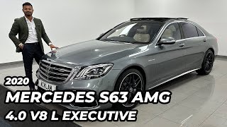 2020 Mercedes S63 AMG 40 V8 L Executive [upl. by Gnihc]