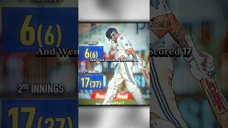 Virat Kohli Test Form😢shorts [upl. by Ettinger691]