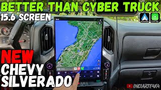 New Chevy Silverado – Infotainment 156 Screen  Refreshed Interior 20192023 Aucarauto [upl. by Ahsinor]