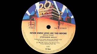 Stephanie Mills  Never Knew Love Like This Before Extended Mix 1980 [upl. by Gillead148]