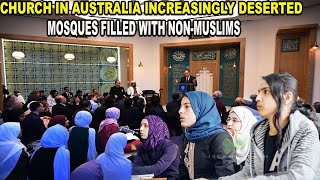 Islam Convert  Christian Church in Australia Empty Mosque Full of NonMuslims [upl. by Ranee263]