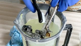 Lets clean your spray gun  How to clean the paint spray gun [upl. by Tempa454]