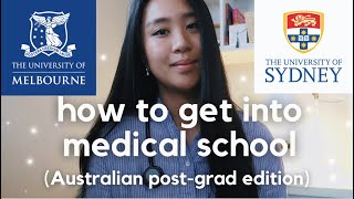 한글자막 How to get into postgraduate medical school in Australia  everything you need to know [upl. by Vod]