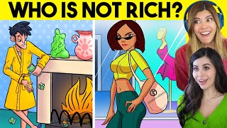 Rich People Logic Riddles To Test Your Brain Speed [upl. by Lyssa]