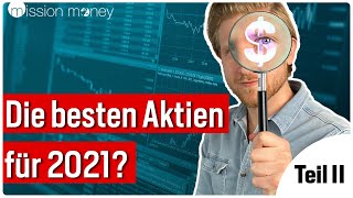 Studie 10 Aktienfavoriten der Profis – wir machen den Check  Mission Money [upl. by Anaigroeg287]