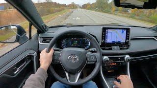 2022 Toyota RAV4 Prime XSE  POV Test Drive Binaural Audio [upl. by Lyns]