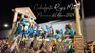 💥 Cabalgata Reyes Magos de Mairena del Alcor 💥 2024 4K [upl. by Sheya245]