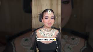 Mousse lip color makeupinstitute makeupartist makeupstudio beautyprofessional makeuptutorial [upl. by Naillij]