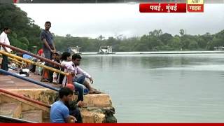 Mumbai powai lake full with tourists [upl. by Honey]