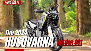 The 2024 Husqvarna Norden 901  MOTOCAR TV [upl. by Aissirac]