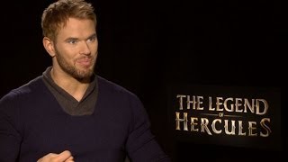 Kellan Lutz Packs on the Muscle for The Legend of Hercules [upl. by Bruni]