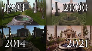 Myst Sidebyside comparison of all versions 2021 [upl. by Pavkovic327]