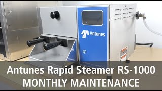 Antunes Rapid Steamer RS1000  Regular Maintenance [upl. by Scarface]