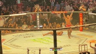 Leon Edwards KO’s Kamaru Usman at UFC 278 to win the Welterweight Championship [upl. by Anahtor538]