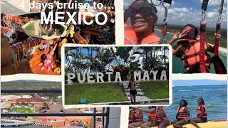 4 DAY CARNIVAL CRUISE VLOG Girls Trip to Mexico Cozumel♥️ [upl. by Delfeena]