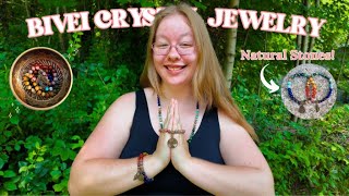 Bivei Crystal Jewelry Chakra Jewelry Meditation and Yoga For Healing [upl. by Nuaj17]