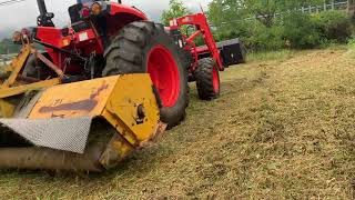 International Harvester Flail Mower [upl. by Toiboid]