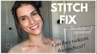 Stitch Fix Review 2  Can they redeem themselves fashiontrends clothing subscriptionbox [upl. by Ttelrats]