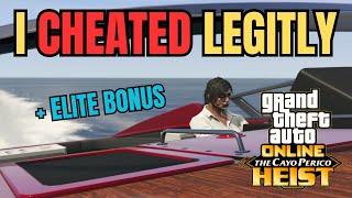 GTA Online Cayo Perico heist SOLO STEALTH ELITE Longfin approach [upl. by Nnaid]