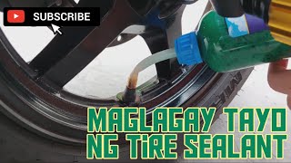 Maglagay Tayo ng Tire Sealant  mhietze [upl. by Rednal]