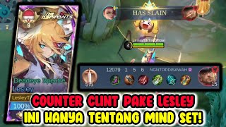 COUNTER LESLEY ITU CLINT LESLEY CLINT FULL ITEM NO DAMAGE  Top Global Lesley Build Tersakit [upl. by Cicily216]