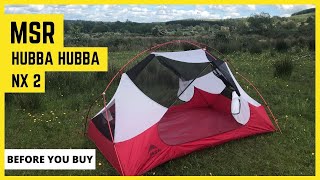 MSR Hubba Hubba NX 2 Setup  Overview My New Tent [upl. by Honniball]