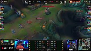 HLE vs FLY  GAME 3  DAY 6  SWISS STAGE  WORLDS 2024 [upl. by Grados689]