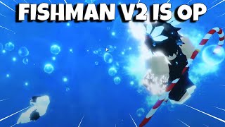 GPO FISHMAN V2 Is ACTUALLY Crazy 😭 [upl. by Hadeehuat]