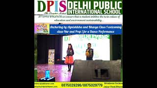 Anchoring for welcome dance by Agnishikha and Bhavya Class 1 [upl. by Gschu350]