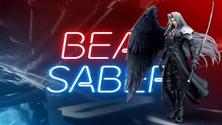 Beat saber Sephiroth theme expert  Final Fantasy VII Sephiroth theme  「OneWinged Angel」 [upl. by Rockwell525]