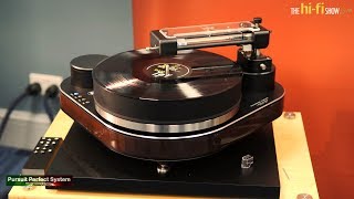 NEW clearaudio Reference Jubilee Turntable Larsen 9 Speakers Furutech  hifi Show Live 2018 [upl. by Antonetta]