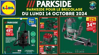 Catalogue Lidl Parkside du 14 octobre 2024 ✅ Découvrez les outils de bricolage [upl. by Pelpel]