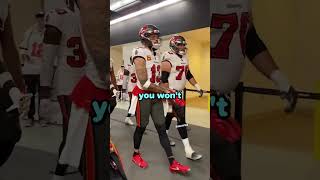 Mike Evans Surprises Young Fan with Game Gloves 🧤🏈 [upl. by Adnahsat40]