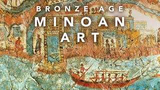 MINOAN Civilization  Frescos of Knossos and Akrotiri  Tiny Epics [upl. by Noryt414]