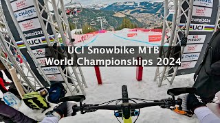 UCI Snow Bike World Championships 2024 [upl. by Adnic665]